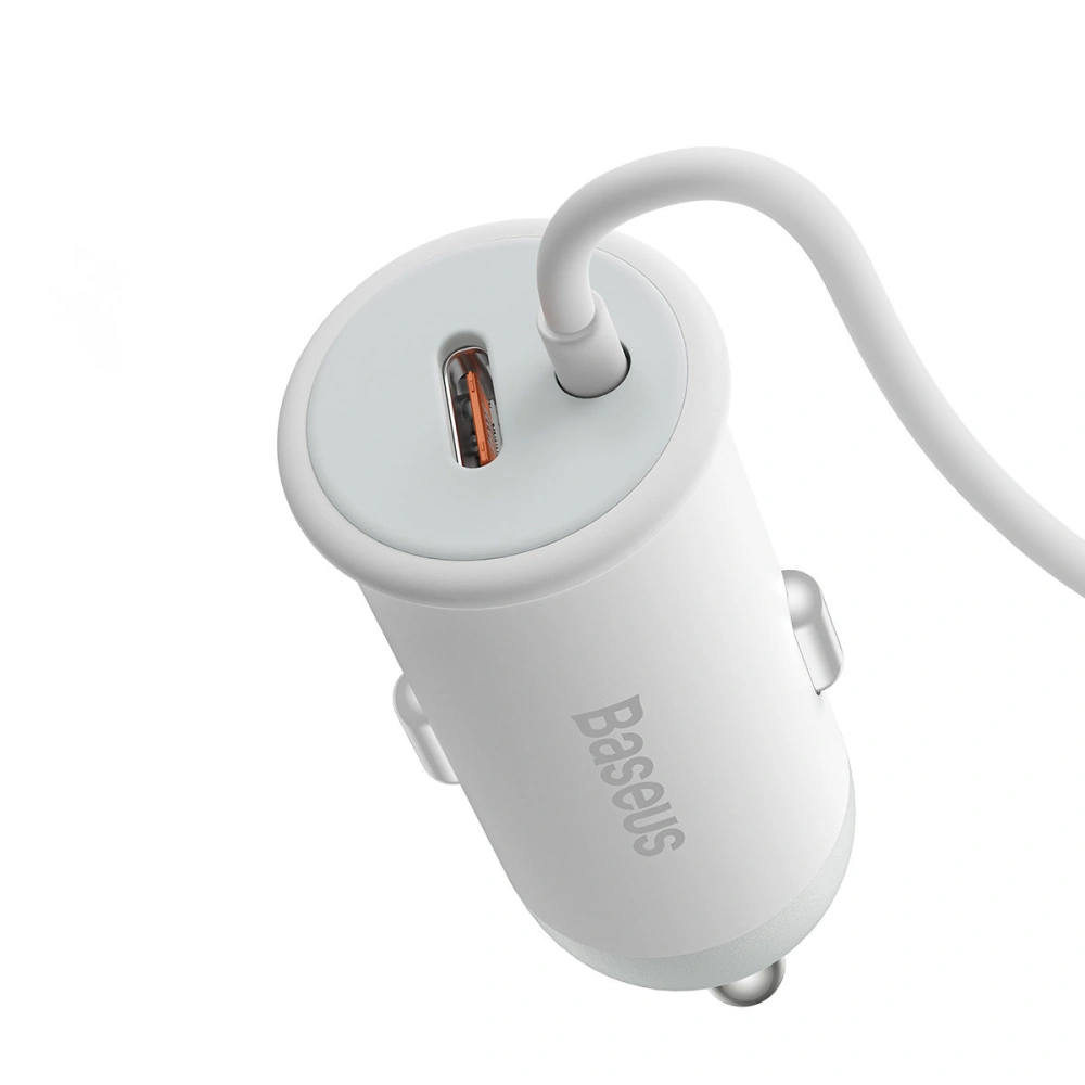 Hurtownia GSM - Upevnění do auta s bezdrátovou nabíječkou MagSafe Baseus 15W na mřížku ventilace + USB-C 25W bílá - BSU3912 - {ean13} - Hurt