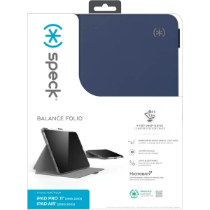 Hurtownia GSM - Case Speck Balance Folio MICROBAN Apple iPad Air 10.9 2020/2022 (4., 5. Gen) / iPad Pro 11 2018/2020/2021/2022 (1., 2., 3., 4. Gen) / iPad Air 11 2024 (6. Generation) (Arcadia Navy/Moody Grey) - SPK467 - {ean13} - Hurt