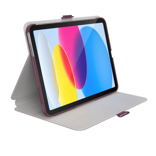 Etui Speck Balance Folio MICROBAN Apple iPad 10.9" 2022 / 11" 2025 (Plumberry/Crushed Purple/Crepe Pink)