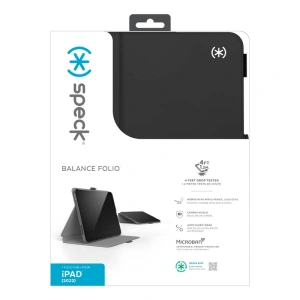 Hurtownia GSM - Etui Speck Balance Folio MICROBAN Apple iPad 10.9 2022 (10. generacji) (Black) - SPK470 - {ean13} - Hurt