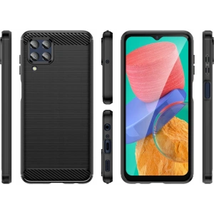 Hurtownia GSM - Case Tech-Protect TPUCarbon Samsung Galaxy M33 5G Schwarz - THP1705 - {ean13} - Hurt