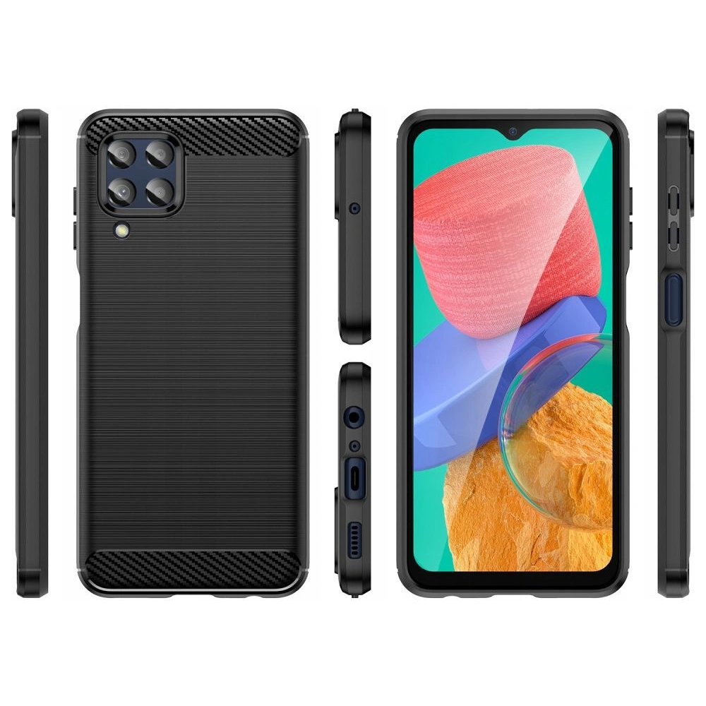Etui Tech-Protect TPUCarbon Samsung Galaxy M33 5G Negru
