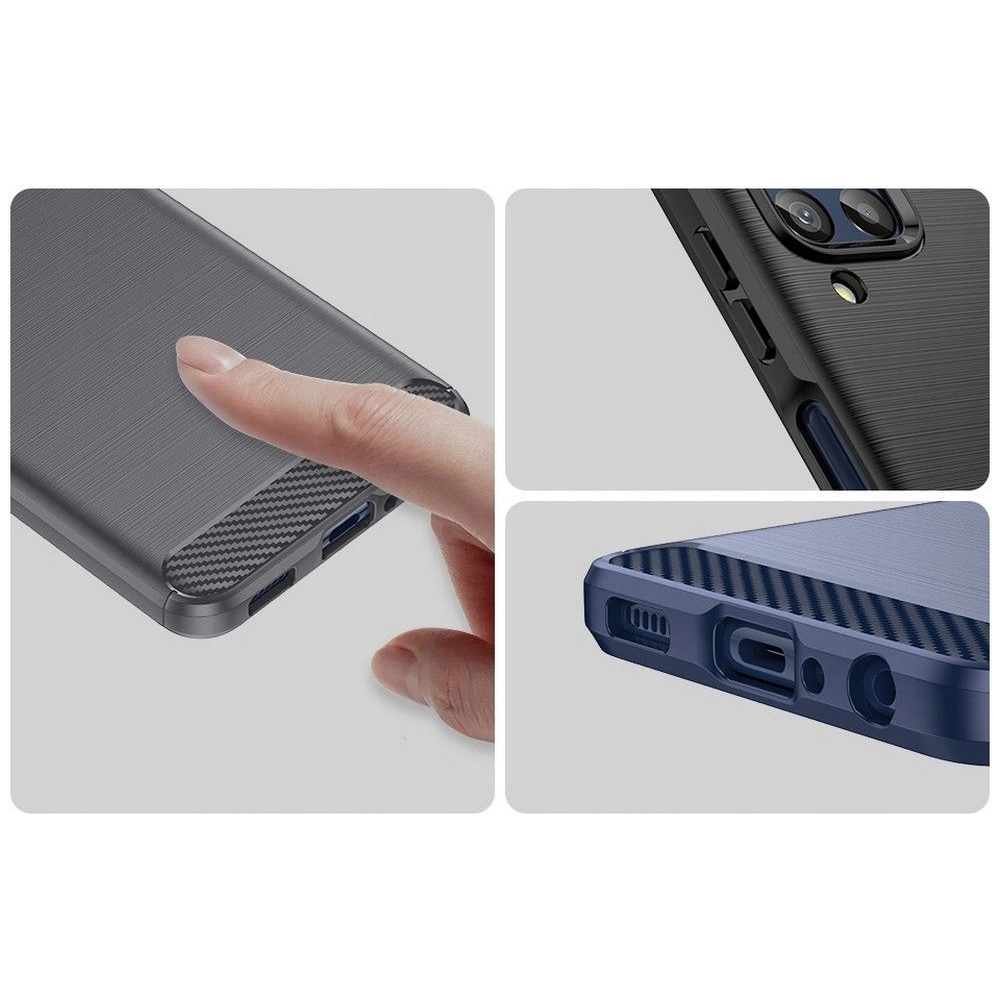 Etui Tech-Protect TPUCarbon Samsung Galaxy M33 5G Negru