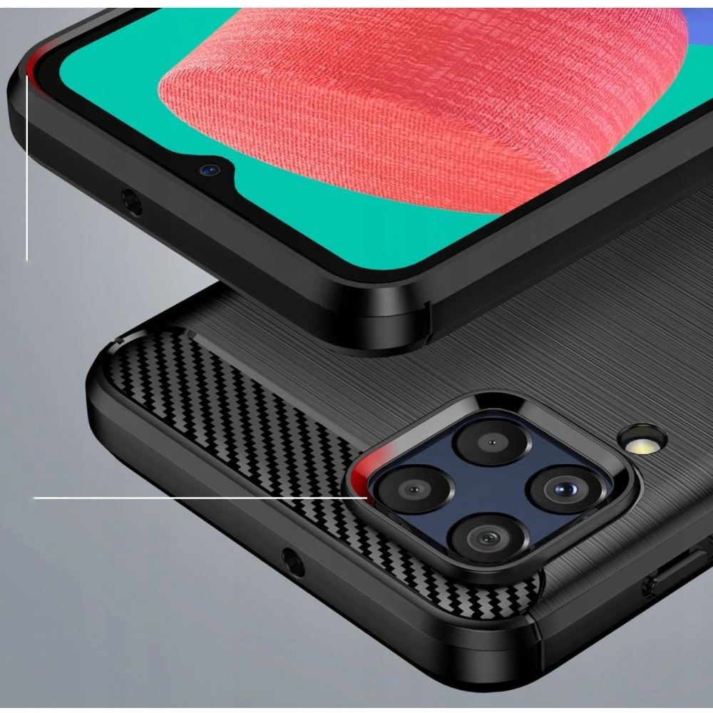 Etui Tech-Protect TPUCarbon Samsung Galaxy M33 5G Negru