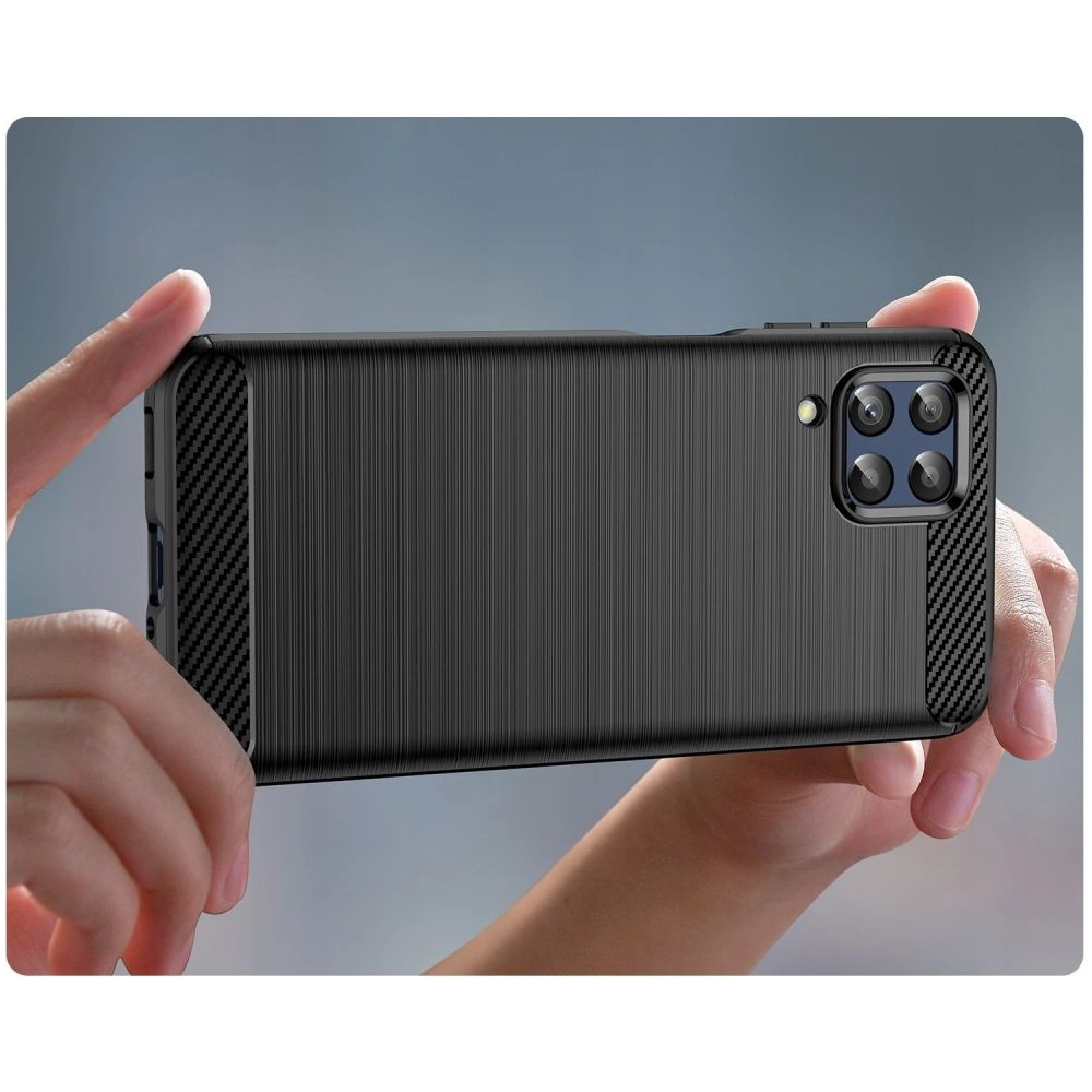Etui Tech-Protect TPUCarbon Samsung Galaxy M33 5G Negru
