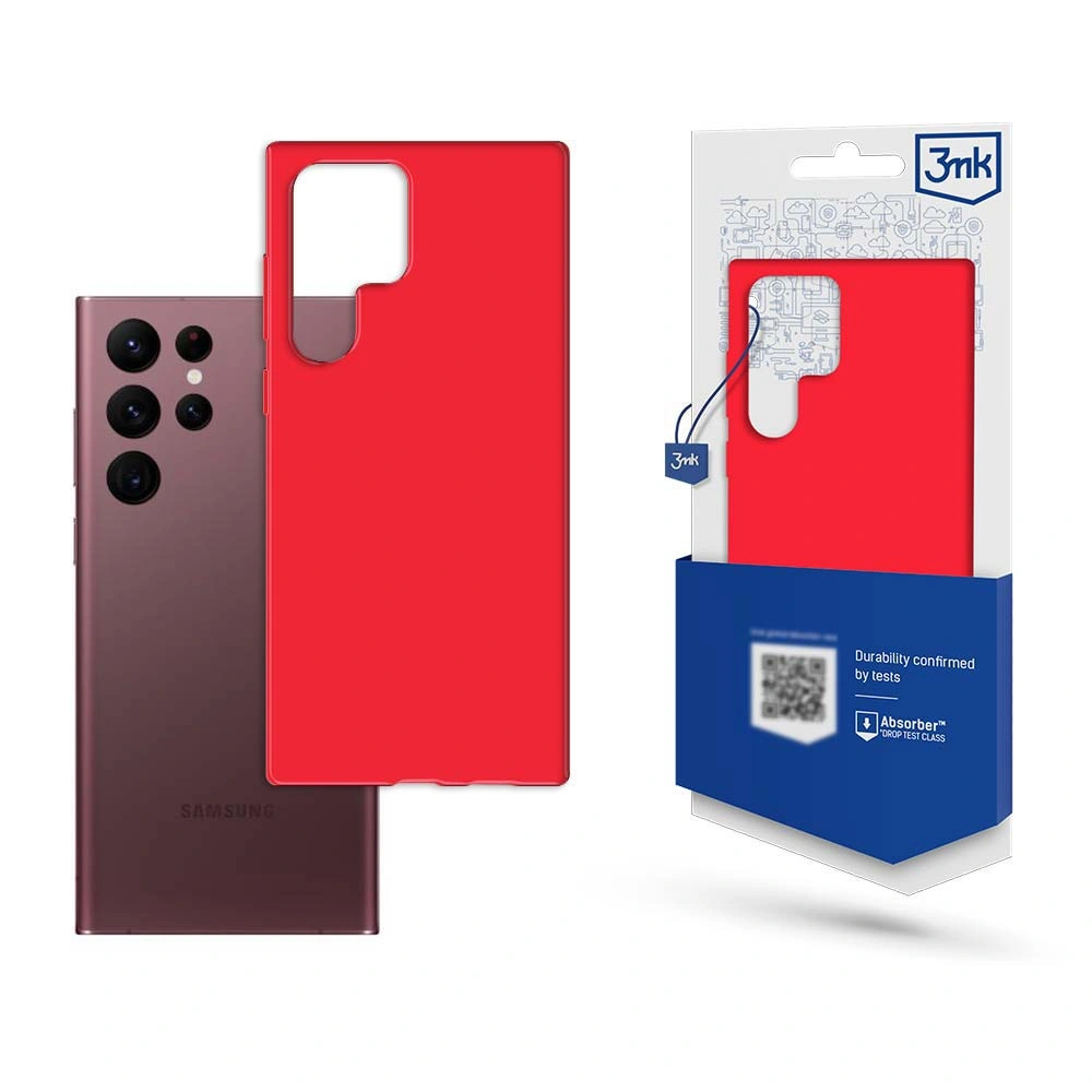 Hurtownia GSM - Etui 3MK Matt Case Samsung Galaxy S23 Ultra căpșună/strawberry - 3MK4334 - {ean13} - Hurt
