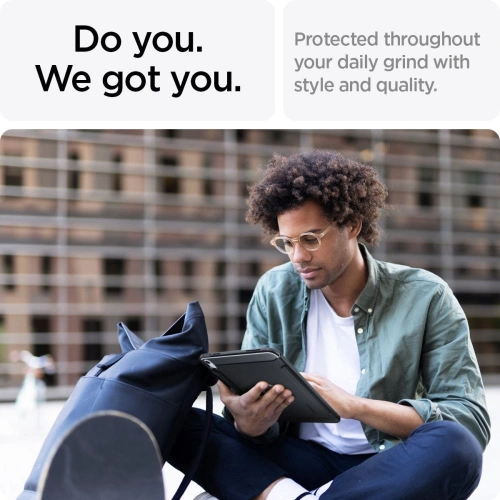 Etui Spigen Rugged Armor Apple iPad 10.9" 2022 / 11" 2025 Matte Black