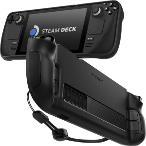 Hurtownia GSM - Etui Spigen Rugged Armor Valve Steam Deck LCD / OLED Matná Černá - SPN2644 - {ean13} - Hurt