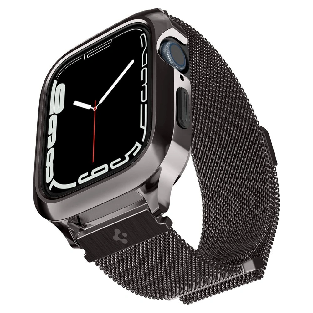 Wholesale Belt + case Spigen Metal Fit Pro Apple Watch 4/5/6/7/8/9/SE 44/45mm Graphite - SPN2646 - {ean13} - Hurt