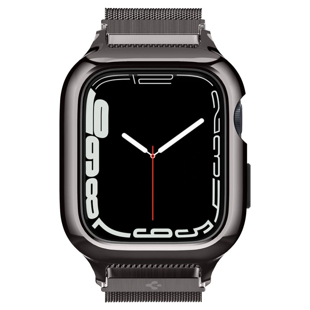 Wholesale Belt + case Spigen Metal Fit Pro Apple Watch 4/5/6/7/8/9/SE 44/45mm Graphite - SPN2646 - {ean13} - Hurt