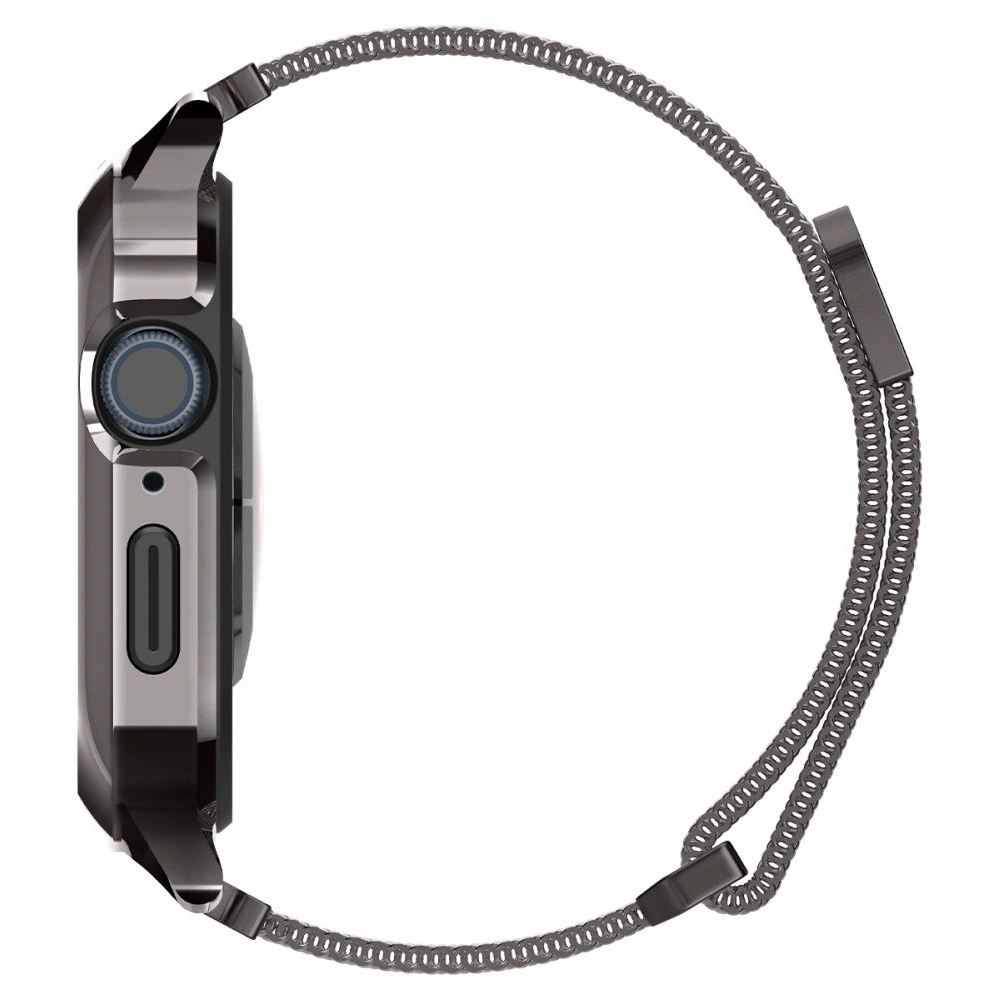 Wholesale Belt + case Spigen Metal Fit Pro Apple Watch 4/5/6/7/8/9/SE 44/45mm Graphite - SPN2646 - {ean13} - Hurt