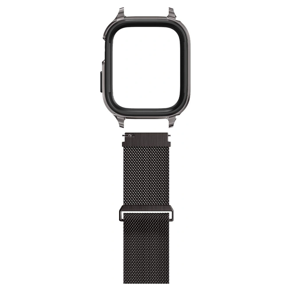 Wholesale Belt + case Spigen Metal Fit Pro Apple Watch 4/5/6/7/8/9/SE 44/45mm Graphite - SPN2646 - {ean13} - Hurt