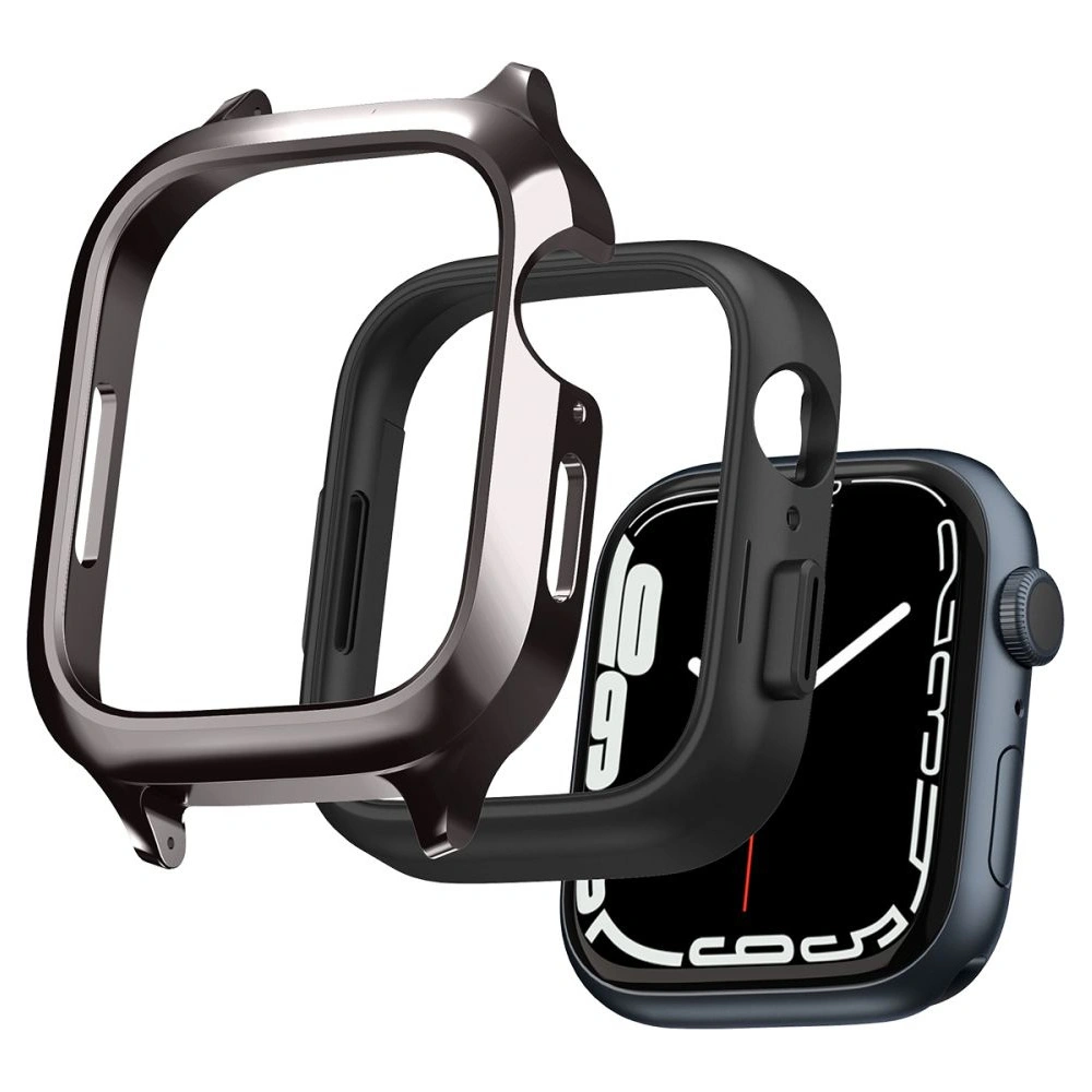 Wholesale Belt + case Spigen Metal Fit Pro Apple Watch 4/5/6/7/8/9/SE 44/45mm Graphite - SPN2646 - {ean13} - Hurt
