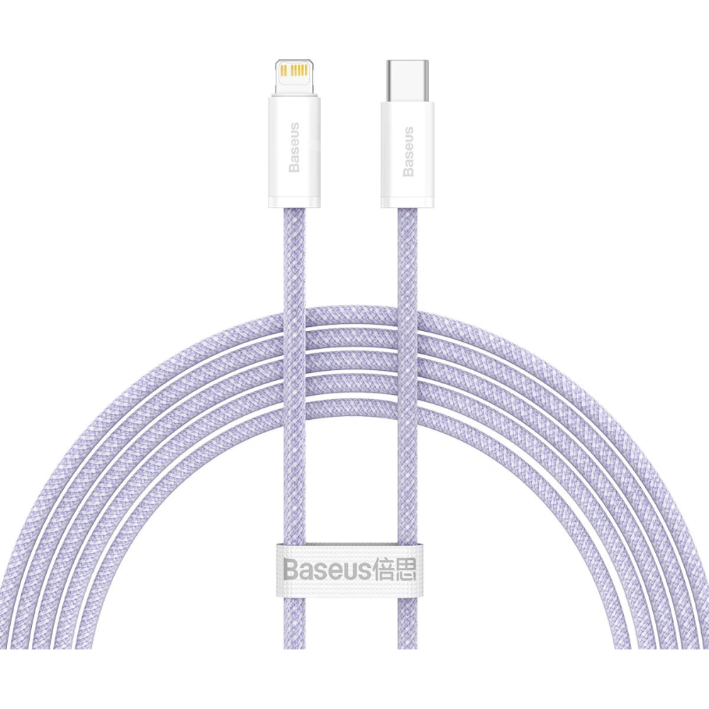 Hurtownia GSM - Kabel Baseus Dynamic 2 Series USB-C/Lightning 20W 2m fialový - BSU3913 - {ean13} - Hurt