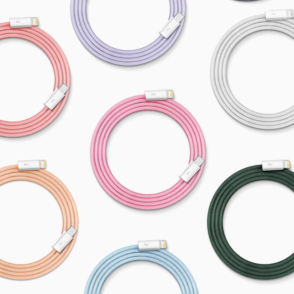 Hurtownia GSM - Kabel Baseus Dynamic 2 Series USB-C/Lightning 20W 2m fialový - BSU3913 - {ean13} - Hurt
