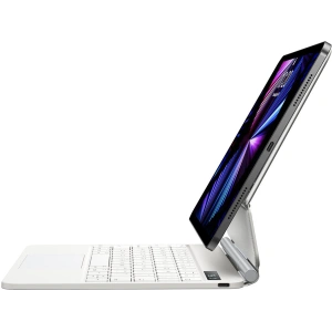 Hurtownia GSM - Case Baseus Brilliance Magnetic Keyboard Apple iPad Air 10.9 2020/2022 (4, 5 Gen) / iPad Pro 11 2018/2020/2021 (1, 2, 3 Gen) / iPad Air 11 2024 (6. Generation) weiß - BSU3914 - {ean13} - Hurt