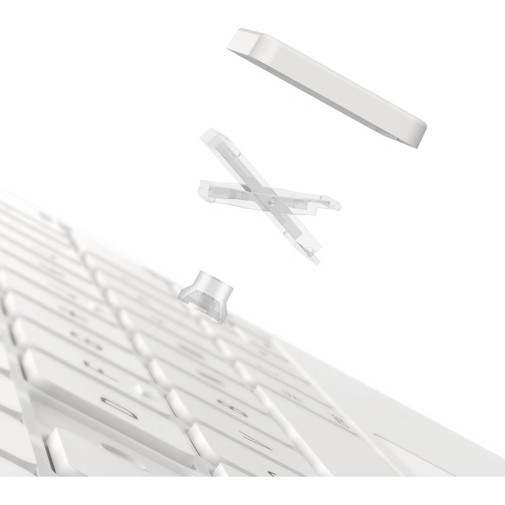 Etui Baseus Brilliance Magnetic Keyboard Apple iPad Air 10.9 2020/2022 (4, 5 gen) / iPad Pro 11 2018/2020/2021 (1, 2, 3 gen) / iPad Air 11 2024 (6. generáció) fehér