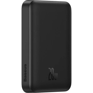 Hurtownia GSM - Powerbank Baseus Magnetic Mini MagSafe 15W PD QC 20W 10000mAh negru (Editie Overseas) + cablu USB-C/USB-C 60W 3A 0.5m negru - BSU3915 - {ean13} - Hurt