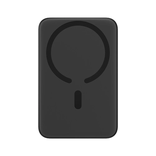 Powerbank Baseus Magnetic Mini MagSafe 15W PD QC 20W 10000mAh czarny (Overseas Edition) + kabel USB-C/USB-C 60W 3A 0.5m czarny