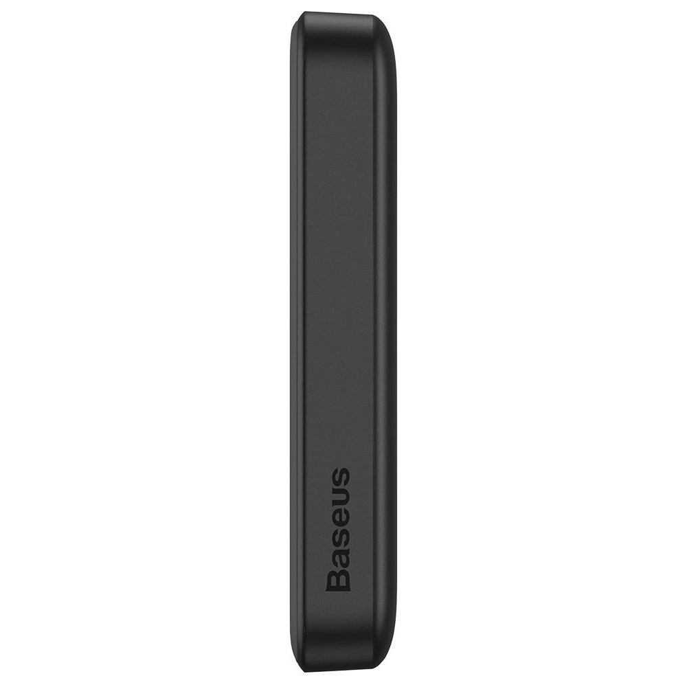 Hurtownia GSM - Powerbank Baseus Magnetic Mini MagSafe 15W PD QC 20W 10000mAh czarny (Overseas Edition) + kabel USB-C/USB-C 60W 3A 0.5m czarny - BSU3915 - {ean13} - Hurt