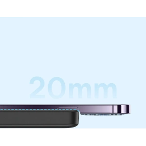 Hurtownia GSM - Powerbank Baseus Magnetic Mini MagSafe 15W PD QC 20W 10000mAh czarny (Overseas Edition) + kabel USB-C/USB-C 60W 3A 0.5m czarny - BSU3915 - {ean13} - Hurt