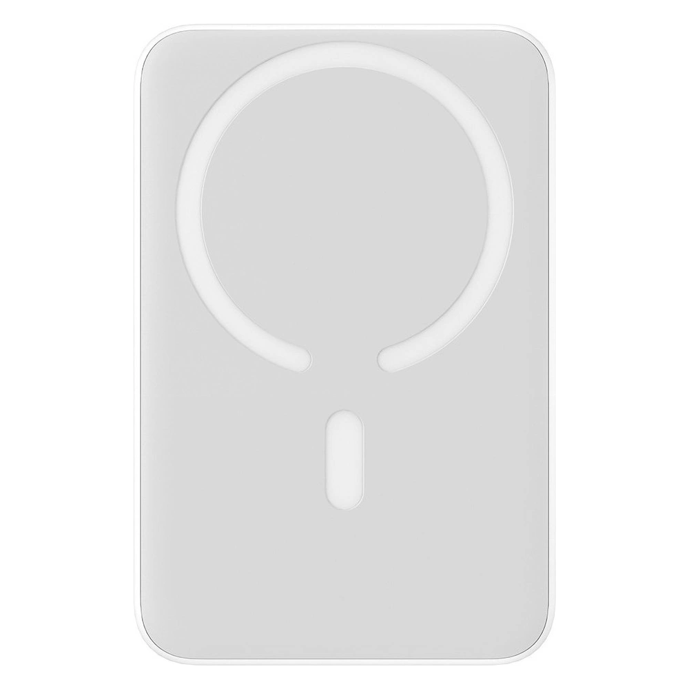 Wholesale Powerbank Baseus Magnetic Mini MagSafe 15W PD QC 20W 10000mAh white (Overseas Edition) + USB-C/USB-C Cable 60W 3A 0.5m white - BSU3916 - {ean13} - Hurt