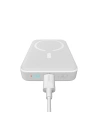 Hurtownia GSM - Powerbank Baseus Magnetic Mini MagSafe 15W PD QC 20W 10000mAh biały (Overseas Edition) + kabel USB-C/USB-C 60W 3A 0.5m biały - BSU3916 - {ean13} - Hurt