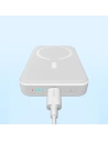 Hurtownia GSM - Powerbank Baseus Magnetic Mini MagSafe 15W PD QC 20W 10000mAh bílý (Overseas Edition) + kabel USB-C/USB-C 60W 3A 0.5m bílý - BSU3916 - {ean13} - Hurt