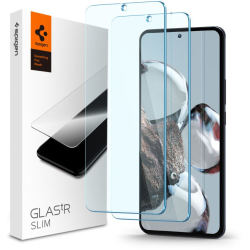 Spigen Distributor - 8809896742764 - SPN2647 - Spigen GLAS.tR Slim Xiaomi 12T/Pro Clear [2 PACK] - B2B homescreen