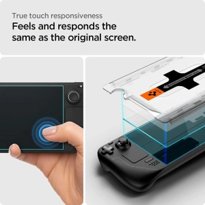 Wholesale Spigen GLAS.tR ez Fit Valve Steam Deck LCD / OLED Clear - SPN2648 - {ean13} - Hurt