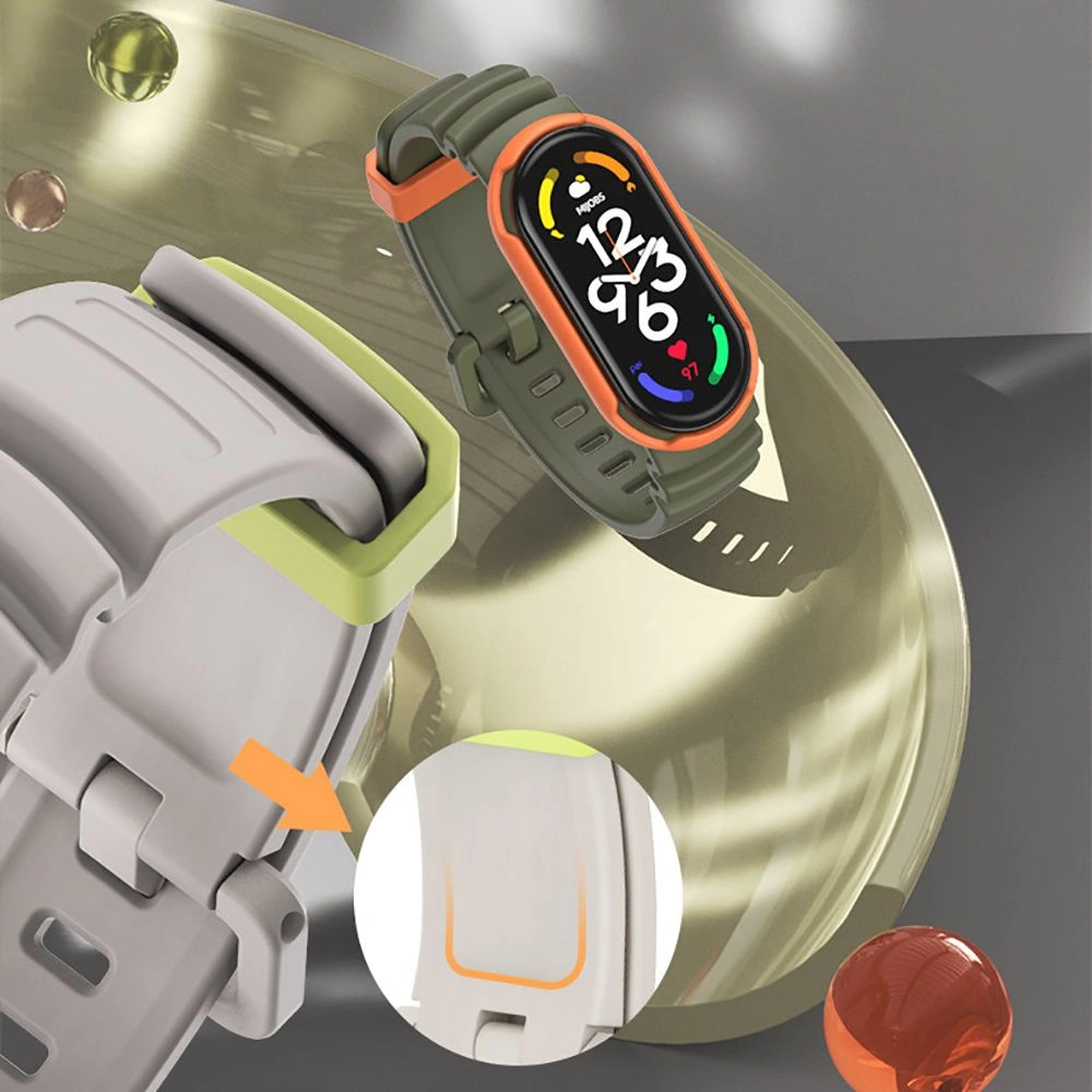 Hurtownia GSM - Pasek Tech-Protect Iconband Hybrid Xiaomi Mi Band 5/6/6 NFC/7 Negru - THP1710 - {ean13} - Hurt