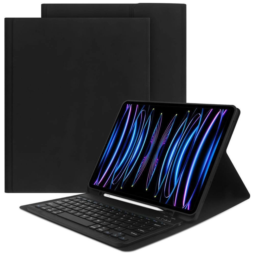 Hurtownia GSM - Etui Tech-Protect Sc Pen + Keyboard Apple iPad Pro 12.9 2020/2021/2022 (4., 5. és 6. generáció) Fekete - THP1713 - {ean13} - Hurt