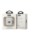 Hurtownia GSM - Etui Karl Lagerfeld KLA2RUNCHH Apple AirPods 2/1 tok fehér/színe: fehér Szilikon Choupette Fej 3D - KLD1398 - {ean13} - Hurt