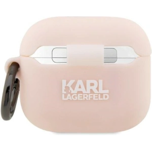 Hurtownia GSM - Etui Karl Lagerfeld KLA3RUNCHP Apple AirPods 3 tok rózsaszín/pink Szilikon Choupette Head 3D - KLD1405 - {ean13} - Hurt