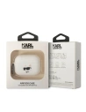 Hurtownia GSM - Etui Karl Lagerfeld KLAP2RUNCHH Apple AirPods Pro 2 tok fehér/színes Szilikon Choupette Fej 3D - KLD1409 - {ean13} - Hurt