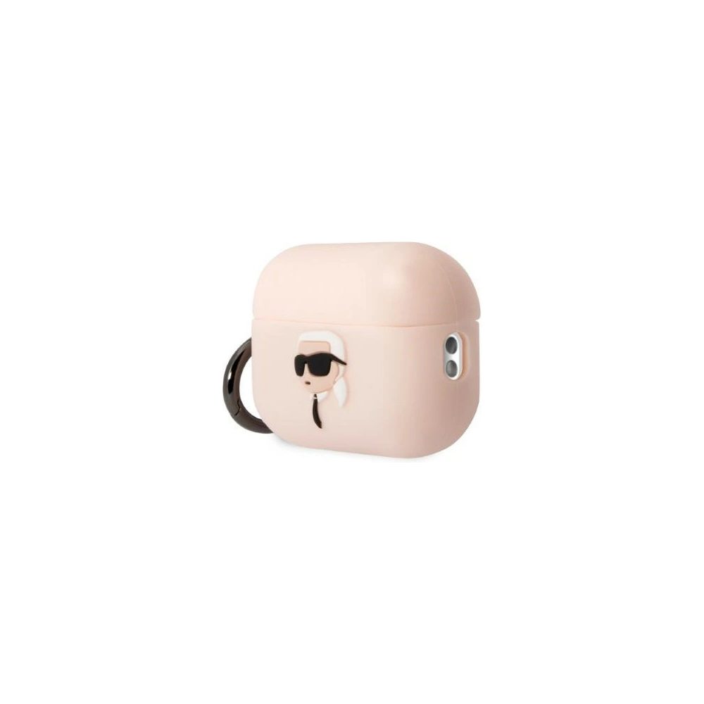 Hurtownia GSM - Etui Karl Lagerfeld KLAP2RUNIKP Apple AirPods Pro 2 tok rózsaszín/színű szilikon Karl fej 3D - KLD1414 - {ean13} - Hurt
