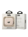 Hurtownia GSM - Etui Karl Lagerfeld KLAPRUNCHP Apple AirPods Pro kryt růžový/pink silikon Choupette hlava 3D - KLD1417 - {ean13} - Hurt
