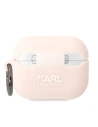 Hurtownia GSM - Etui Karl Lagerfeld KLAPRUNIKP Apple AirPods Pro obal růžový/pink silikon Karl Head 3D - KLD1419 - {ean13} - Hurt