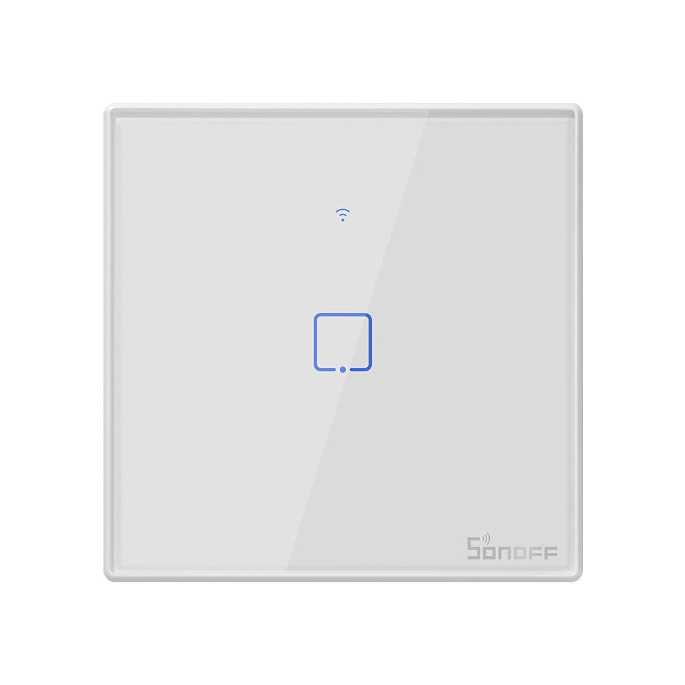 Hurtownia GSM - Dotykový WiFi + RF 433 spínač světla Sonoff T2 EU TX (1-kanálový) - SNF43 - {ean13} - Hurt