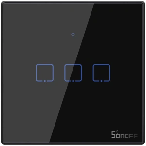 Hurtownia GSM - Dotykový spínač světla WiFi + RF 433 Sonoff T3 EU TX (3-kanálový) - SNF47 - {ean13} - Hurt