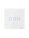 WiFi + RF 433 érintőkapcsoló Sonoff T1 EU TX (3 csatornás)