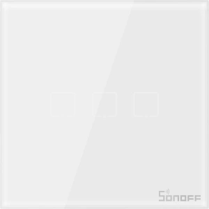 Hurtownia GSM - Dotykový spínač světla WiFi + RF 433 Sonoff T1 EU TX (3-kanálový) - SNF49 - {ean13} - Hurt