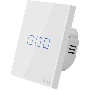 Hurtownia GSM - Dotykový spínač světla WiFi + RF 433 Sonoff T1 EU TX (3-kanálový) - SNF49 - {ean13} - Hurt