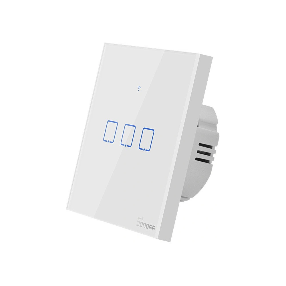 Hurtownia GSM - WiFi + RF 433 érintőkapcsoló Sonoff T1 EU TX (3 csatornás) - SNF49 - {ean13} - Hurt