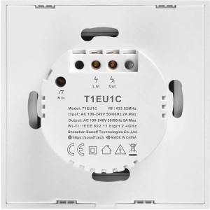 Hurtownia GSM - Berührbarer WiFi + RF 433 Lichtschalter Sonoff T1 EU TX (3-Kanal) - SNF49 - {ean13} - Hurt
