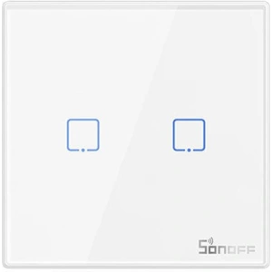 Wholesale Wireless Light Switch Sonoff 433MHz T2EU2C-RF (2-channel) - SNF70 - {ean13} - Hurt