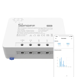 Hurtownia GSM - Inteligentní WiFi přepínač Sonoff POWR3 s vysokým výkonem - SNF72 - {ean13} - Hurt