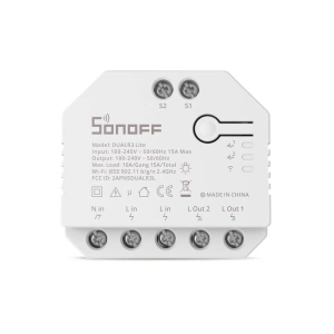 Hurtownia GSM - Intelligent switch WiFi Sonoff Dual R3 Lite - SNF77 - {ean13} - Hurt
