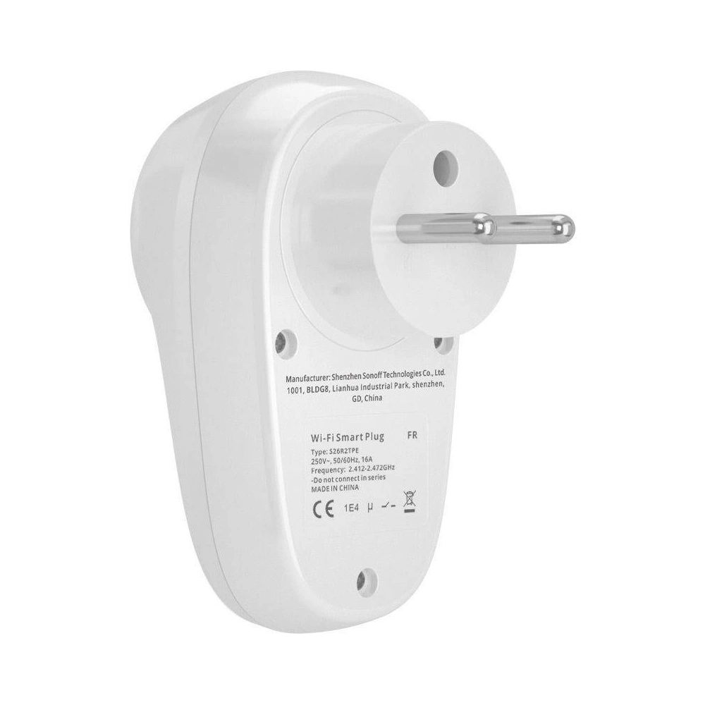 Hurtownia GSM - Inteligent gniazd WiFi Sonoff S26R2TPE-FR - SNF80 - {ean13} - Hurt