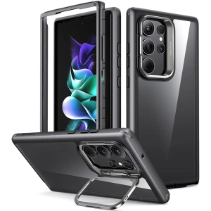 Etui ESR Shock Armor Kickstand Samsung Galaxy S23 Ultra Clar/negru